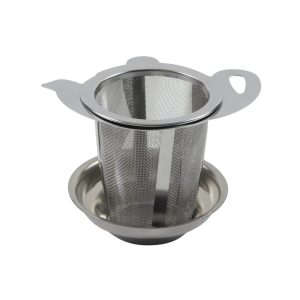 RVS Theezeef + Houder