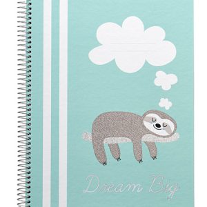 Kangaro K-89288 Spiraalblok Dream-Big A4 Lijn HC, 90gr/80 Vel 2-motieven