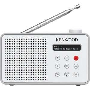 Kenwood CR-M25DAB-W Draagbare DAB+ Radio Wit