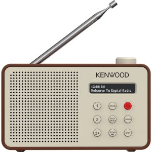 Kenwood CR-M25DAB-T Draagbare DAB+ Radio Beige/Bruin