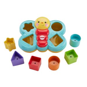 Fisher Price Vlinder Vormensorteerder + 6 Blokjes