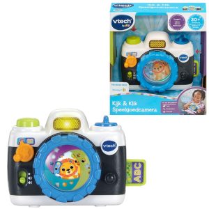 VTech Baby Kijk en Klik Speelgoedcamera + Licht en Geluid
