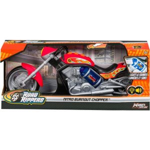 Road Rippers Nitro Burnout Chopper + Licht en Geluid