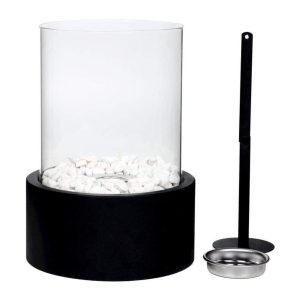 JHY Design JHY5052 Tafel Vuurpot 20.9x29.2 cm Zwart