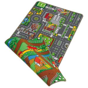 Speelkleed Duo Stad en Boerderij 67x100 cm