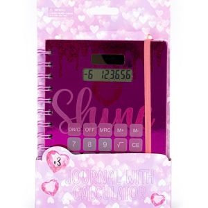 Dream Big Notitieboekje met Calculator Roze