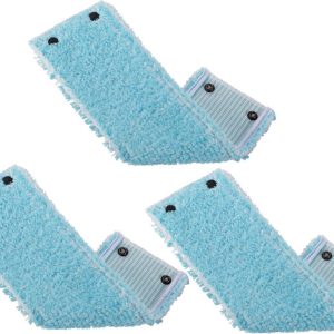 Leifheit Clean Twist M/Combi Clean M Vloerwisser Vervangingsdoek met Drukknoppen Super Soft 33 cm Set van 3