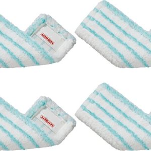 Leifheit Profi Overtrek Vloerwisser XL 42 cm Gevouwen Micro Duo Set van 4