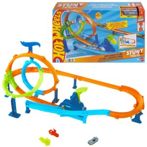 Hot Wheels Stuntbanen Snelle Lanceringscycloon