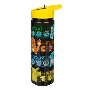 Pok&eacute;mon Drinkfles 600 ml Geel/Zwart