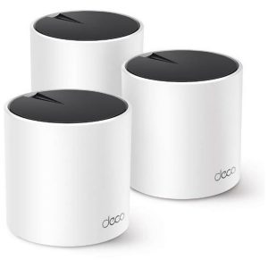 TP-Link Deco X55 Mesh WiFi 6 3 Pack Wit/Zwart