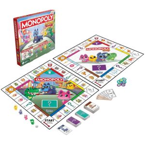 Hasbro Monopoly Junior Square 2in1
