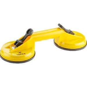 Topex Zuignap 80kg Dubbel 2x120mm