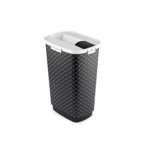 Rotho Mypet Voercontainer Zwart/Wit Hondenvoerbewaarbak 50L