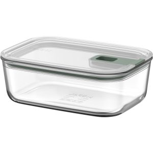 Mepal Easyclip Glazen Vershouddoos 1L Nordic Sage/Transparant