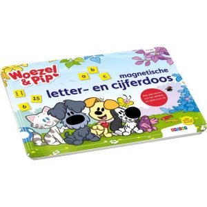 Zwijsen Woezel en Pip Magnetische Letter en Cijferdoos