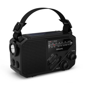 Philips TAR1609/00 Noodradio Zwart