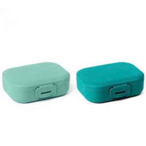 Day To Day Snackboxen 2x250 ml Turquoise