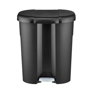 Rotho Pila Afvalscheider 10L+2x15L Zwart