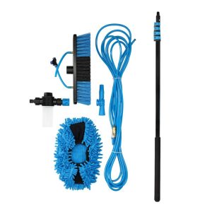 Waterbezem 700 cm Zwart/Blauw