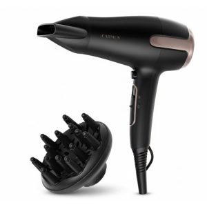 Carmen CHD1895B F&ouml;hn 1800W Zwart/Campagne