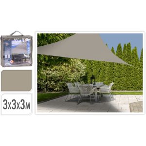 Ambiance Schaduwdoek 3x3x3 m Zand