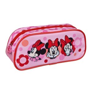 Diney Minnie Mouse Etui Roze/Rood