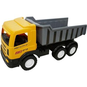 Adriatic Vrachtwagen 70 cm Geel/Grijs