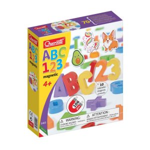 Quercetti Magneet Cijfers en Letters + 10 Figuren 106-delig