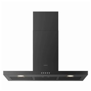 Inventum AKB9000ZWA Afzuigkap RVS/Zwart