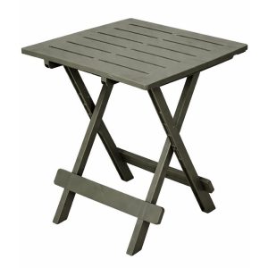 Pro GardenCampingtafel 50x43x43 Saliegroen/Kunststof