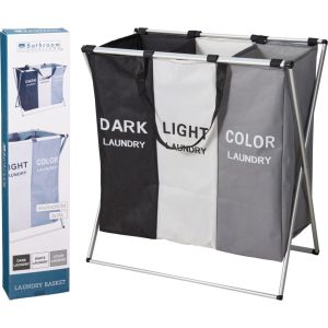 Bathroom Solutions Wasmand 58x40x58 cm Polyester