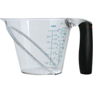OXO Softworks Maatkan 0.5L Transparant/Zwart