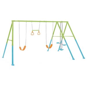 Intex 44130 Schommelset 442x200x235 cm Groen/Blauw/Oranje