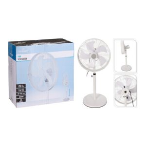 Excellent Electrics Staande Ventilator 50W &Oslash;40 cm Wit