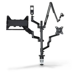 Hama Monitorhouder voor Streaming-Setup 4 Armen Zwart