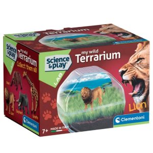 Clementoni Science & Play Wild Terrarium Leeuw