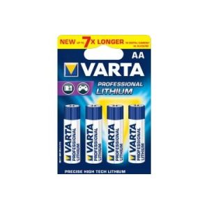 Varta Professional Lithium Penlite AA Batterijen 4stuks