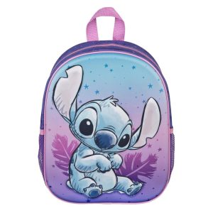 Disney Stitch 3D Rugtas Paars/Roze