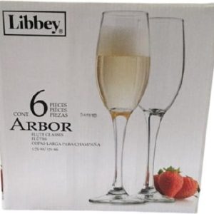LIBBEY 6 SCHIJMWIJNGLAZEN