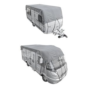 ProPlus Caravan-Camperdakhoes 700x300 cm Grijs