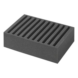 ProPlus Bordenhouder voor 10 Borden 34x25x14 cm Zwart/Foam