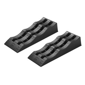 ProPlus Oprijblok 61x21.3x12 cm 3 Niveaus 4/7/10 cm Zwart
