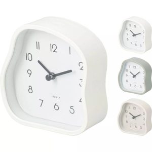 Home & Styling Tafelklok 12x12 cm Assorti