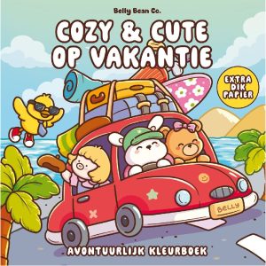 Kleurboek Cozy & Cute Op Vakantie